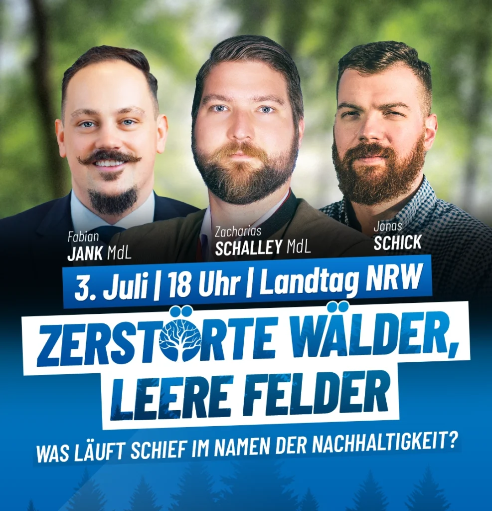 Zerstoerte Waelder leere Felder Zacharias Schalley Fabian Jank Jonas Schick